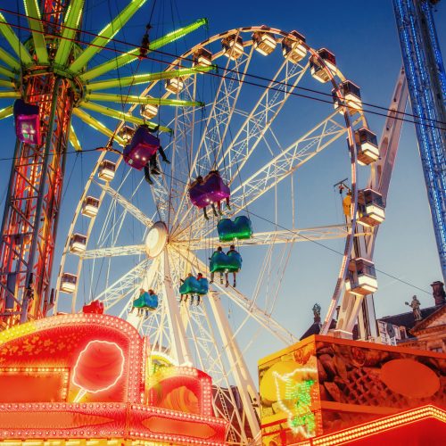 Thrillux Funfair Hire - The UK's Number 1. Provider of Funfair Machines and Equipment.